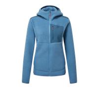 Mountain Equipment - Highpile Hooded Jacket - Polaire femme Stellar / Majolica - UK 8