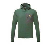 Mountain Equipment - Lumiko Hooded Jacket - Polaire homme Fern / Ombre Blue - L