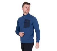Mountain Equipment - Polaire stretch demi-zippée - Lumiko M Zip T Admiral/Cosmos pour Homme - Taille L - Bleu Bleu L