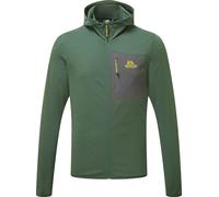 Mountain Equipment - Polaire stretch et légère - Lumiko Hooded Jacket Fern/Ombre pour Homme - Taille S - Vert Vert S