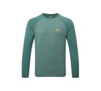 Mountain Equipment - Redline LS Tee - T-shirt homme Fern Stripe / Fern - M