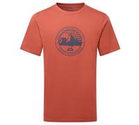 Mountain Equipment - Roundel Tee - T-shirt - S - etruscan red