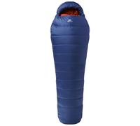 Mountain Equipment - Sac de couchage 2 saisons en duvet - Classic Eco 300 pour Homme - Taille Long - Bleu Bleu Long