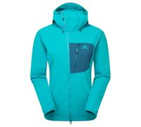 Mountain Equipment - Squall Hooded Jacket - Veste softshell femme Topaz / Majolica - UK 8