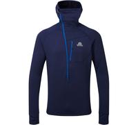 Mountain Equipment T-shirt à capuche zippé Eclipse L bleu médiéval