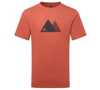 Mountain Equipment - Twin Peaks Tee - T-shirt - L - etruscan red