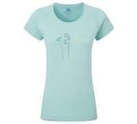 Mountain Equipment - Women's Mountain Flower Tee - T-shirt - 36 - aqua