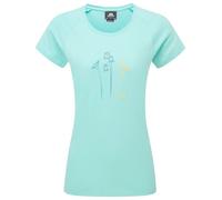 Mountain Equipment - Women's Mountain Flower Tee - T-shirt - 36 - aqua