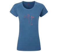 Mountain Equipment - Women's Mountain Flower Tee - T-shirt - 36 - stellar blue