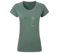 Mountain Equipment - Women's Mountain Flower Tee - T-shirt - 42 - sage
