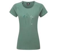 Mountain Equipment - Women's Mountain Flower Tee - T-shirt - 42 - sage