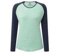 Mountain Equipment - Women's Redline L/S Tee - Haut à manches longues - 34 - lichen stripe / cosmos
