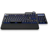 Mountain Everest Max - Clavier - avec station d'accueil média - rétroéclairé - USB-C - QWERTZ