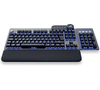 Mountain Everest Max - Clavier - avec station d'accueil média - rétroéclairé - USB-C - QWERTZ