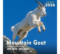 Mountain Goat 2026 Calendar: Alpine Climbers in Rugged Landscapes