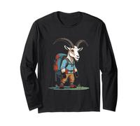 Mountain Goat Backpacker Outdoor Explorer Manche Longue