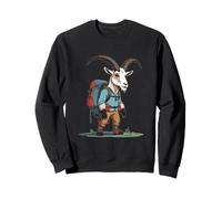 Mountain Goat Backpacker Outdoor Explorer Sweatshirt