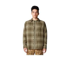 Mountain Hardwear Homme Plusher Chemise, Dark Pine Ombre Buffalo Check, L