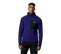 Veste polaire Mountain Hardwear Polartec Power Grid Full Zip bleu marine noir - L
