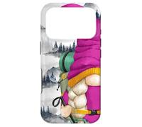 Mountain Hike GNOME with Pine Tree Pattern for Hiking Mom Coque pour iPhone 17 Pro