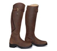 Mountain Horse Bottes d'équitation Snowy River marron en cuir pleine fleur & doublure chaude RR (46/ 36-39)