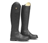 Mountain Horse Womens Wild River Long Riding Boots - Black Footwear Calf Size - Regular/Regular, Footwear Size - 38