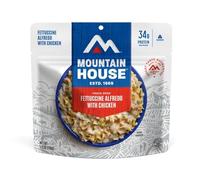 Mountain House Fettuccine Alfredo au poulet | Aliments lyophilisés pour la randonnée et le camping | 2 portions
