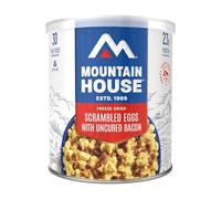 Mountain House Œufs brouillés avec bacon | Aliments lyophilisés de survie et d'urgence | #10 boîte | Sans gluten