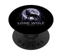 Mountain Landscape Wolf Wild Wildlife Nature PopSockets PopGrip Adhésif