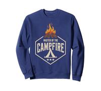 Mountain Master of Campfire Directeur du Camp d'été hôte d'équipage Sweatshirt
