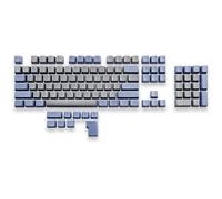 MOUNTAIN Mineral PBT Jeu de touches double shot pour commutateurs MX Profil OEM 113 touches US ANSI + ISO Addon (Dolomite A)