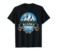 Mountain Nature Alaska Vacation État de l'Alaska T-Shirt