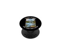 Mountain Nature Lover Earth a de la Musique pour Ceux Qui PopSockets PopGrip Adhésif