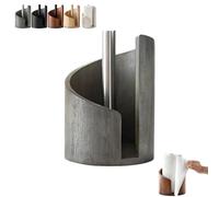 Mountain Paper Towel Holder Countertop,Rolls Storage Holder, Paper Towel Dispenser for Bathroom Kitchen Suitable for Kitchen, Bathroom and Home Use,Holds Jumbo & Mega Rolls-E