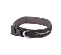 Mountain Paws Collier pour Chien Noir Taille S