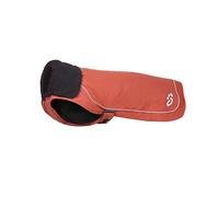 Mountain Paws Manteau de Pluie imperméable et Coupe-Vent Cordura doublé Polaire pour Chien, Orange, Taille XL