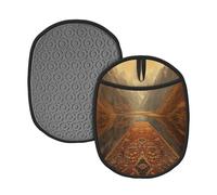 Mountain Peak Tapis en silicone pour maniques de cuisine et restaurants 24 x 19 cm