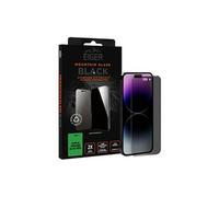 Mountain - Protection d'écran pour téléphone portable - 2.5D - verre - avec filtre de confidentialité - à double sens - noir - pour Apple iPhone 15,