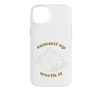 Mountain Pun Summit en Vaut la Peine Coque pour iPhone 14 Plus