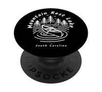 Mountain Rest Lake, Caroline du Sud PopSockets PopGrip Adhésif
