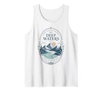 Mountain River Faith Verse Deep Waters Comfort Citation Débardeur
