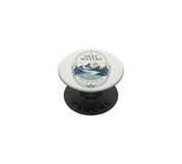 Mountain River Faith Verse Deep Waters Comfort Citation PopSockets PopGrip Adhésif