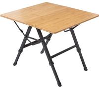 MOUNTAIN SUMMIT GEAR Table de camping pliable en bambou (fabriquée par Caddis Sports)