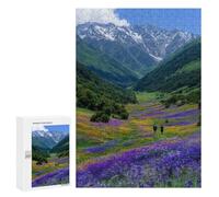 Mountain Valley Hiking Adventure Puzzle 1000 Pièces Educa Jouet en Bois Cadeau Unique Décoration Intérieure Jeu Éducatif Challenge Toy Adultes Et Enfants À Partir De 14 Ans 300 PCS