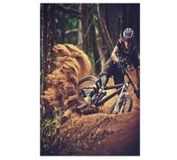 Mountain Vélo Puzzle en Bois Enfant 1000 Pièces - Jeu EduChatif Motricité Fine Et Concentration - Puzzles pour Adultes 78×53cm