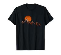 Mountain View Hiker Mountain Sunrise Randonnée T-Shirt
