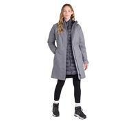 Mountain Warehouse Alaskan Veste longue 3 en 1 pour femme - Manteau de pluie chaud et imperméable doublure polaire amovible, veste d’hiver waterpoof - Sport, randonnée Gris foncé 38
