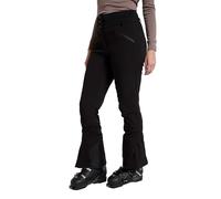 Mountain Warehouse Avalanche Pantalon de Ski Taille Haute Femme - Coupe ajustée - Salopette élégante et Robuste - Idéal pour Snowboard, traîneau et Ski, Hiver Noir 36