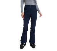 Mountain Warehouse Avalanche Pantalon de Ski Taille Haute Femme - Coupe ajustée - Salopette élégante et Robuste - Idéal pour Snowboard, traîneau et Ski, Hiver Bleu Foncé 38