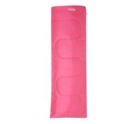 Mountain Warehouse Basecamp 200 - Mini Sac de Couchage de Camping - 160 x 65 cm - Facile d'entretien - Lit de Voyage Facile à Ranger - Isolant - Bon pour Les Enfants - Rose Vif - Taille Unique